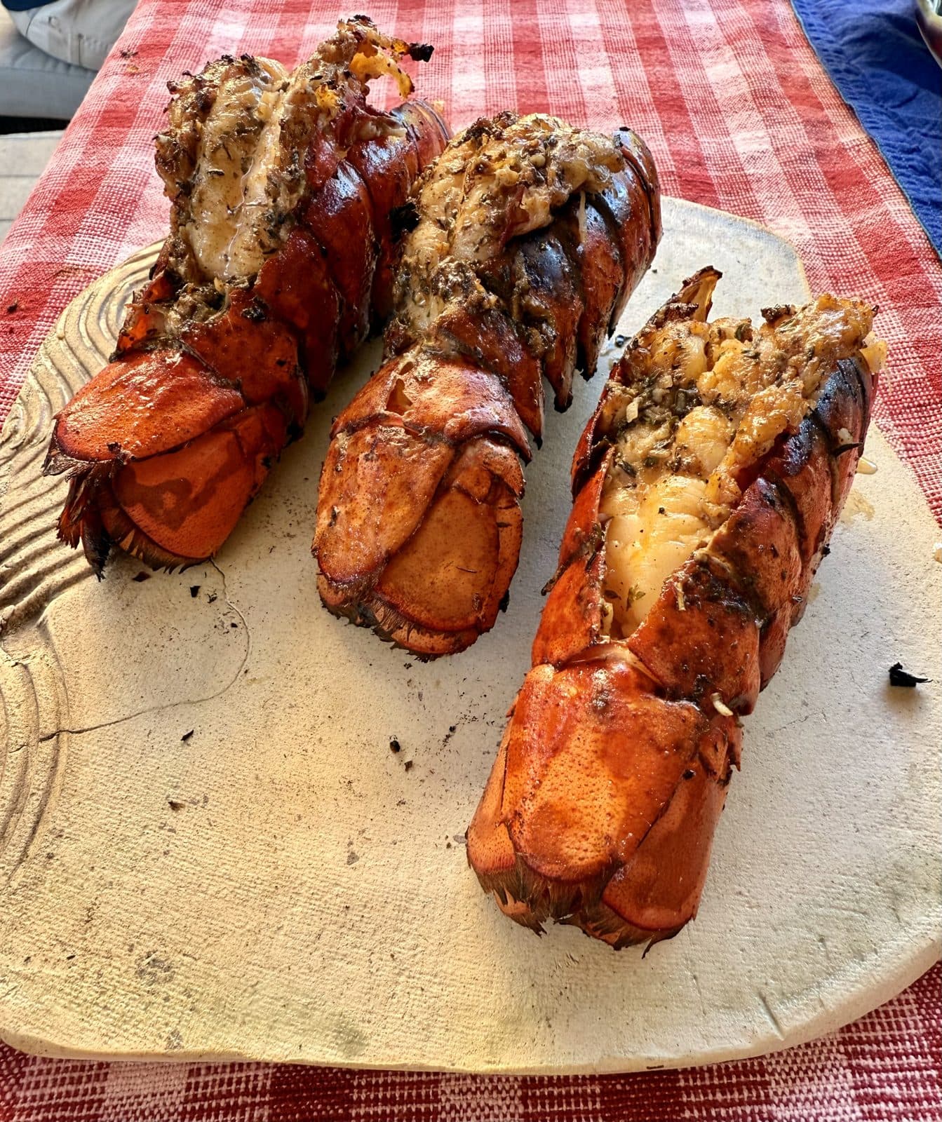 home-cooked lobster